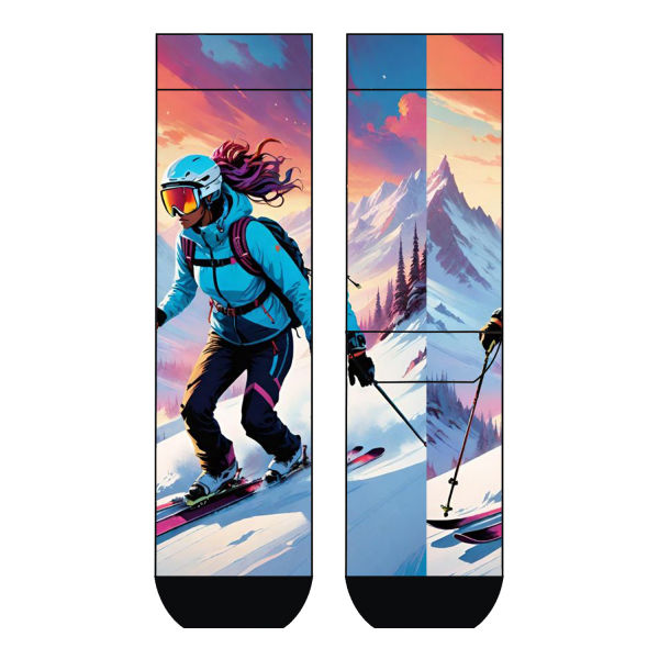 Cool 7 - Unisex One Size (36/41) - Print Socken - Runddruck Motiv: C5529